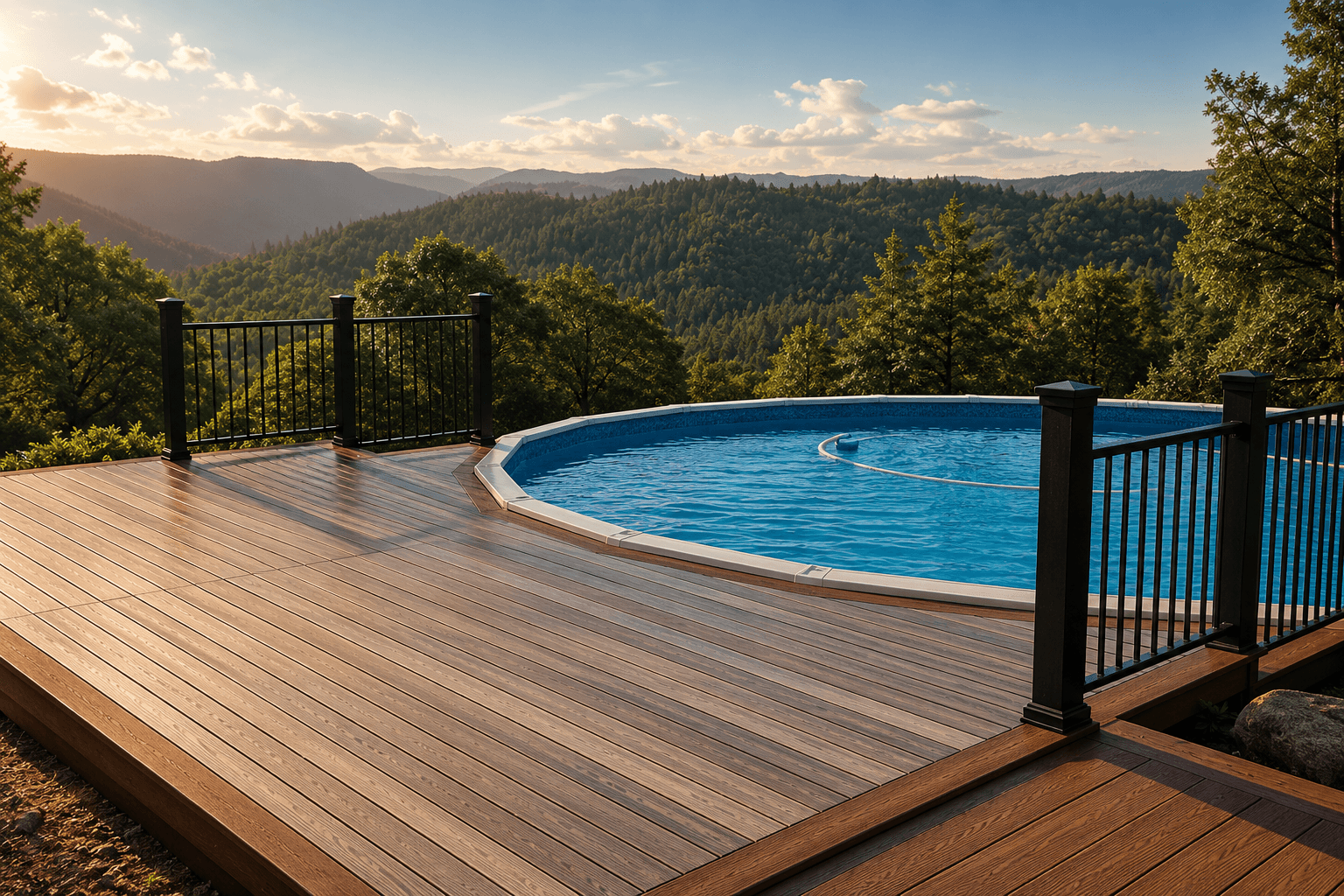 Poolside Deck