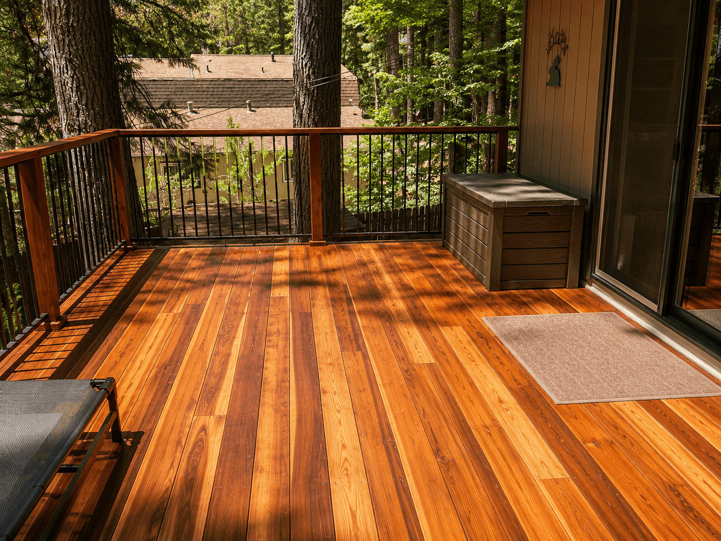 Hardwood Deck & Railing