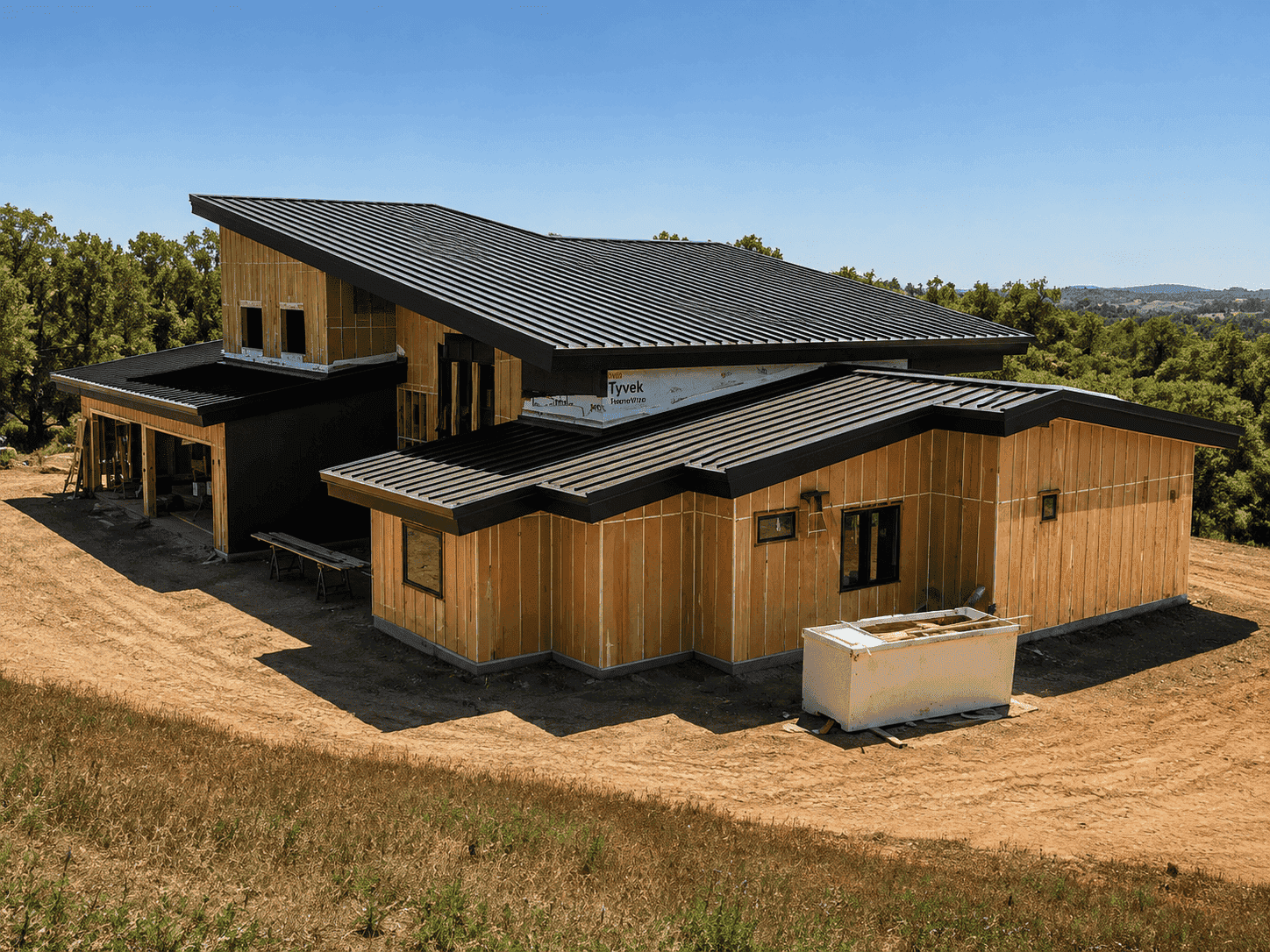 Modern Hillside Home